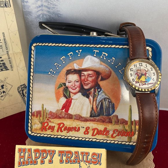 Vintage Roy Rogers and Dale Evans Cowboy Watch